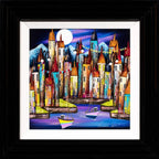 A Quiet Night II - Original - SOLD by artist Rozanne Bell - Wyecliffe Galleries