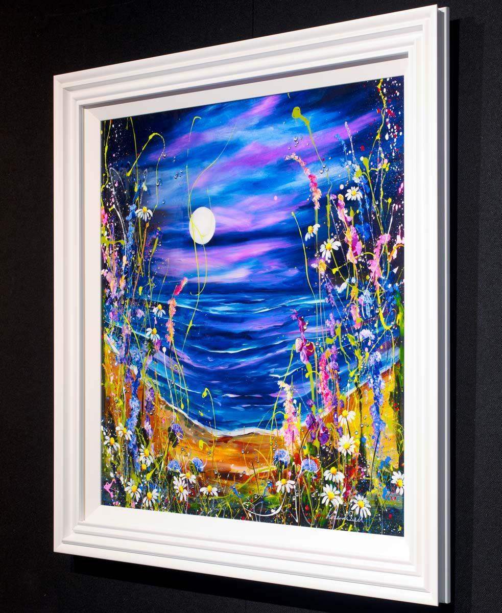 Crescent Bay - SOLD by artist Rozanne Bell - Wyecliffe Galleries