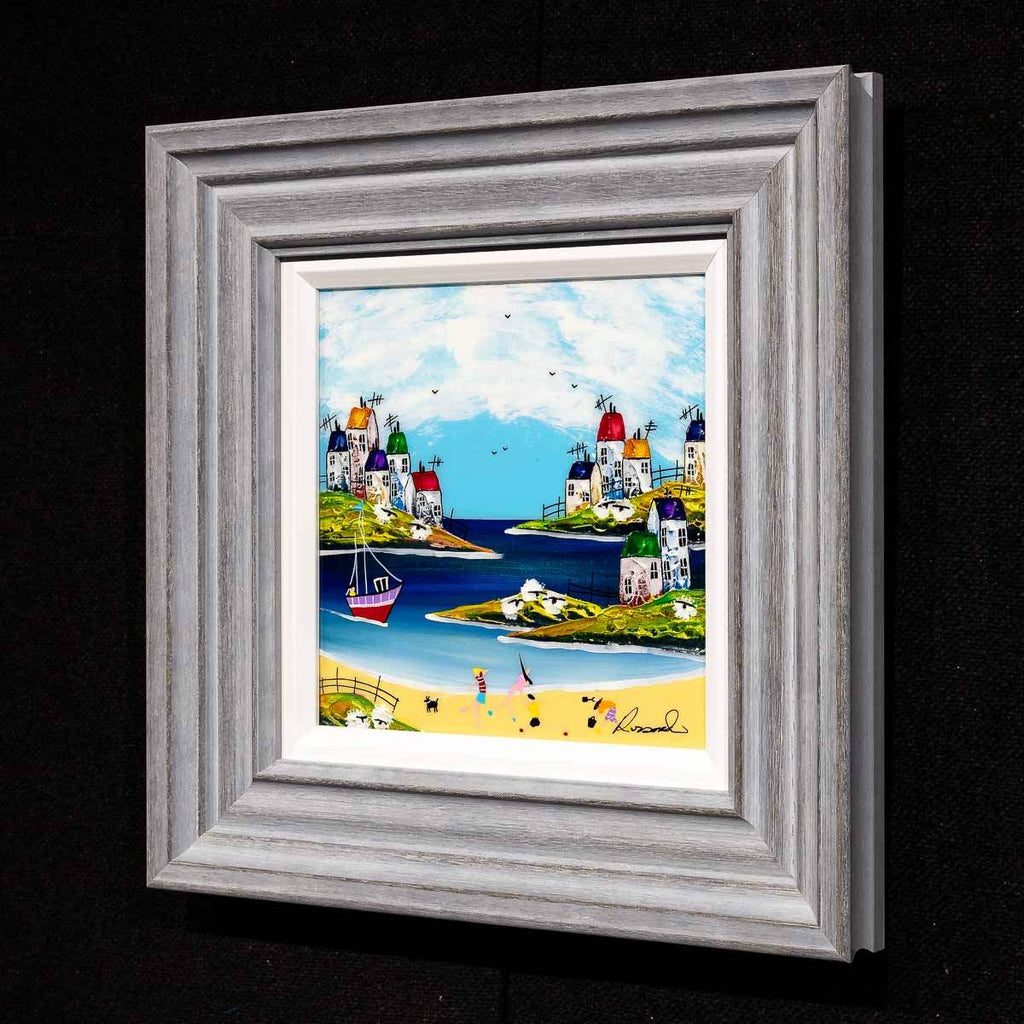 Daily Sail - Original - SOLD by artist Rozanne Bell - Wyecliffe Galleries