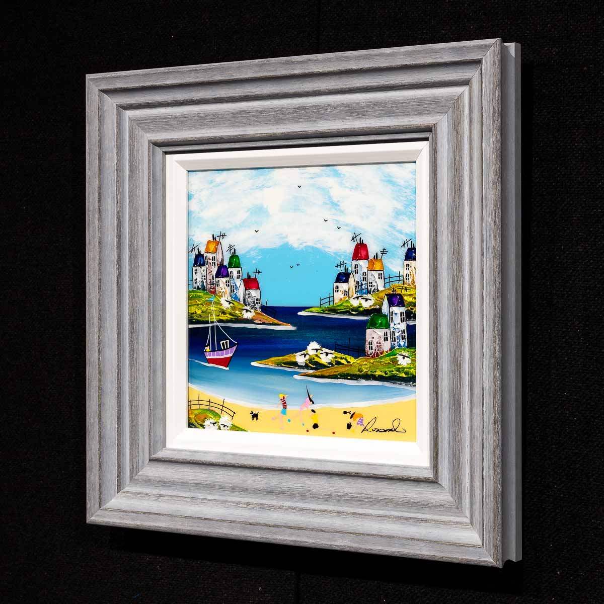 Daily Sail - Original - SOLD by artist Rozanne Bell - Wyecliffe Galleries