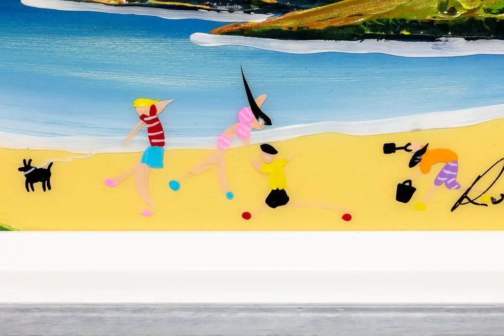 Daily Sail - Original - SOLD by artist Rozanne Bell - Wyecliffe Galleries