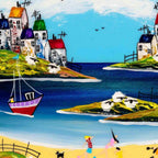 Daily Sail - Original - SOLD by artist Rozanne Bell - Wyecliffe Galleries