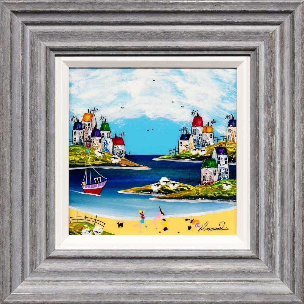 Daily Sail - Original - SOLD by artist Rozanne Bell - Wyecliffe Galleries