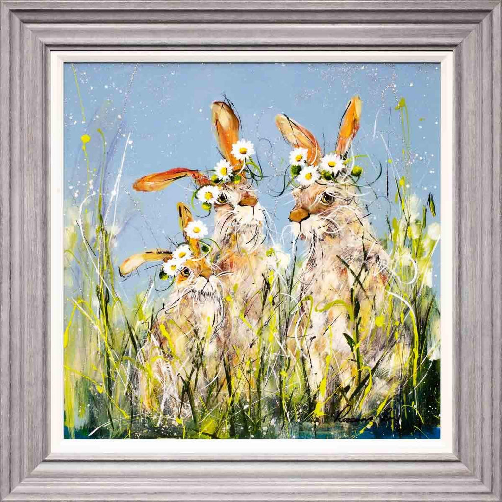 Daisy, Daisy - Original - SOLD by artist Rozanne Bell - Wyecliffe Galleries