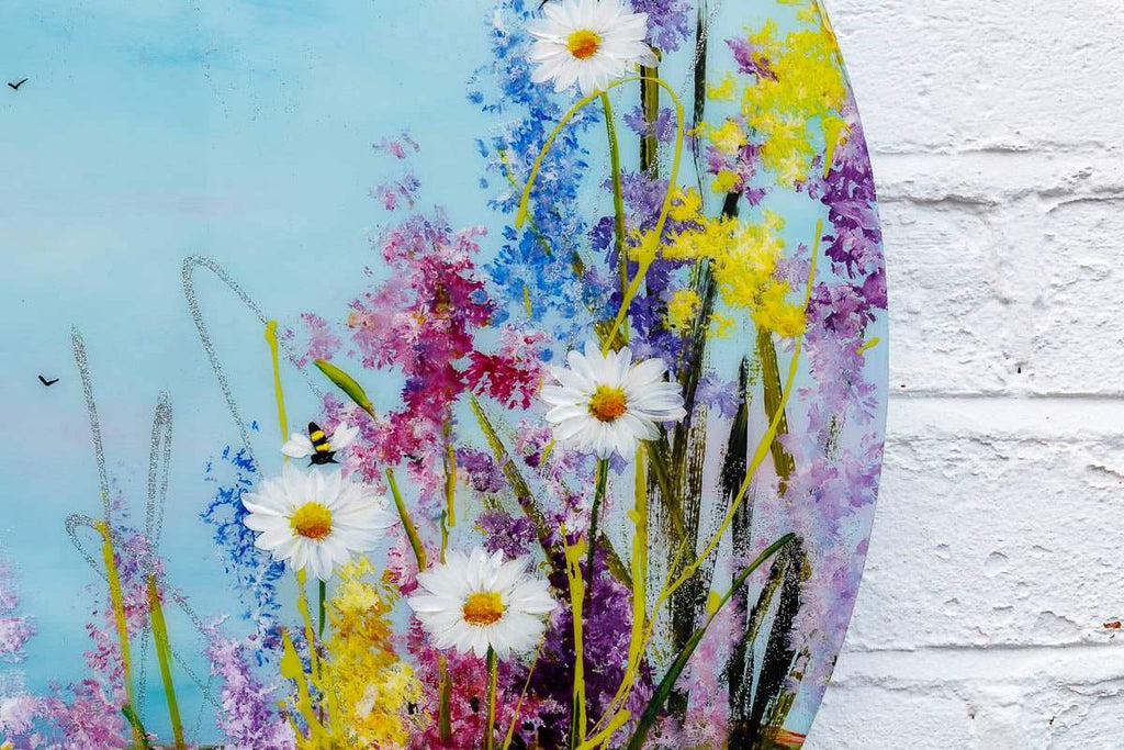 Daisy Dream - Original - SOLD by artist Rozanne Bell - Wyecliffe Galleries
