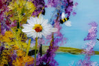 Daisy Dream - Original - SOLD by artist Rozanne Bell - Wyecliffe Galleries