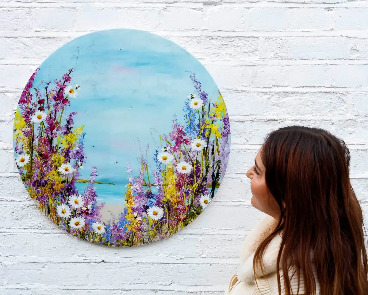 Daisy Dream - Original - SOLD by artist Rozanne Bell - Wyecliffe Galleries