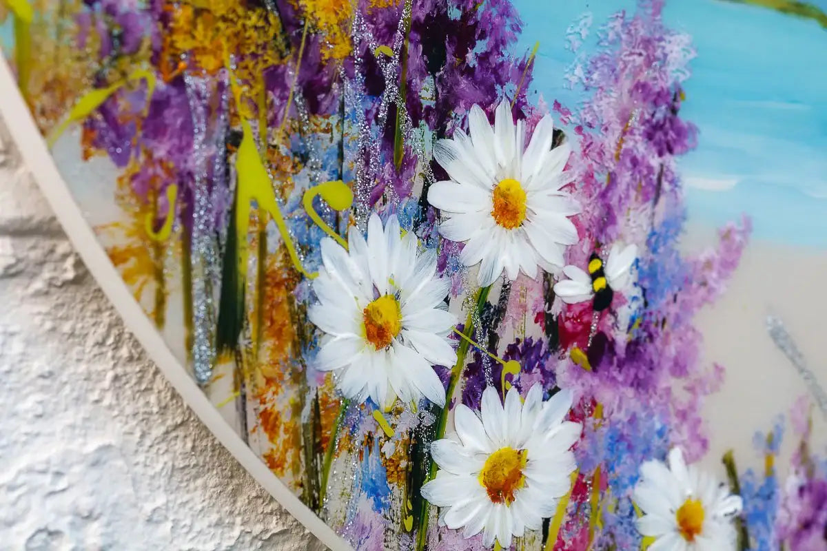 Daisy Dream - Original - SOLD by artist Rozanne Bell - Wyecliffe Galleries
