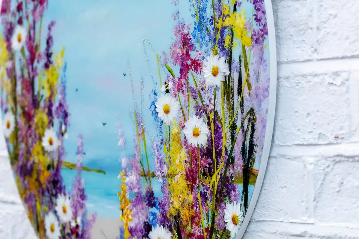 Daisy Dream - Original - SOLD by artist Rozanne Bell - Wyecliffe Galleries