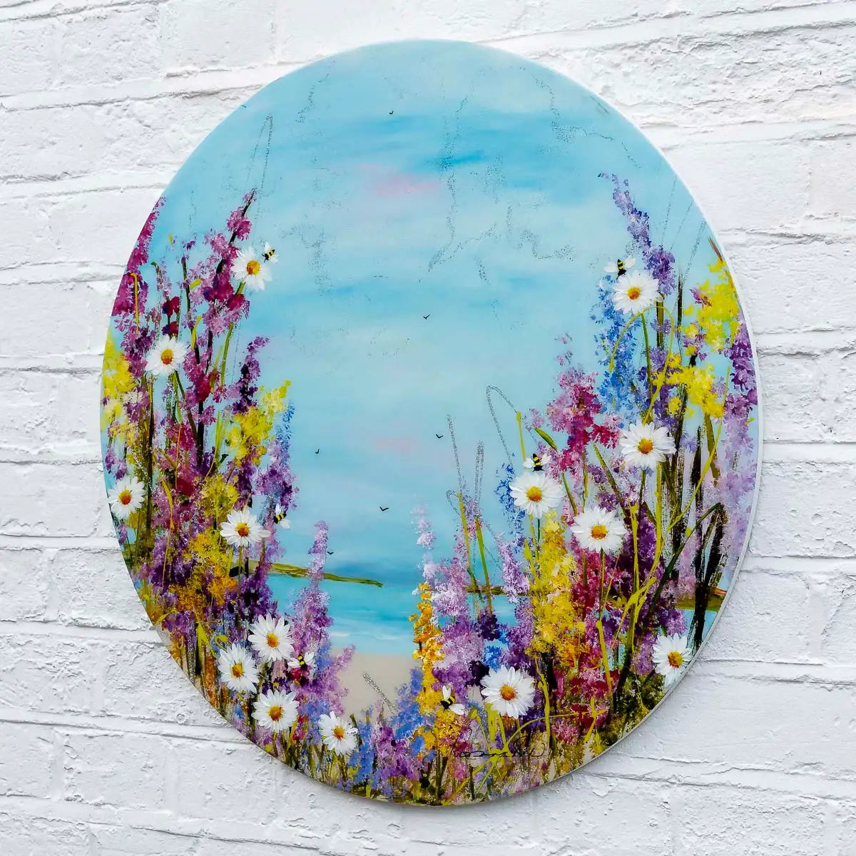 Daisy Dream - Original - SOLD by artist Rozanne Bell - Wyecliffe Galleries