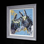 Daisy Duo - Original - SOLD by artist Rozanne Bell - Wyecliffe Galleries