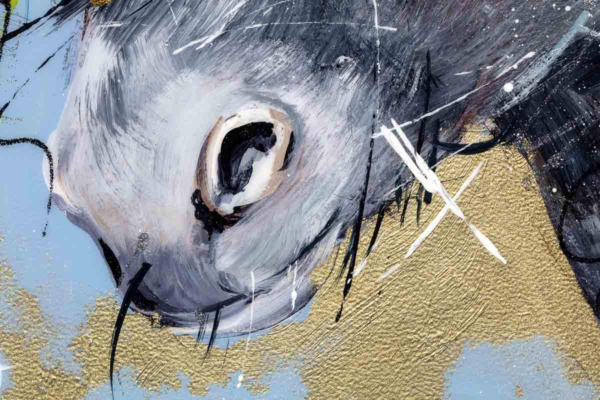 Daisy Duo - Original - SOLD by artist Rozanne Bell - Wyecliffe Galleries