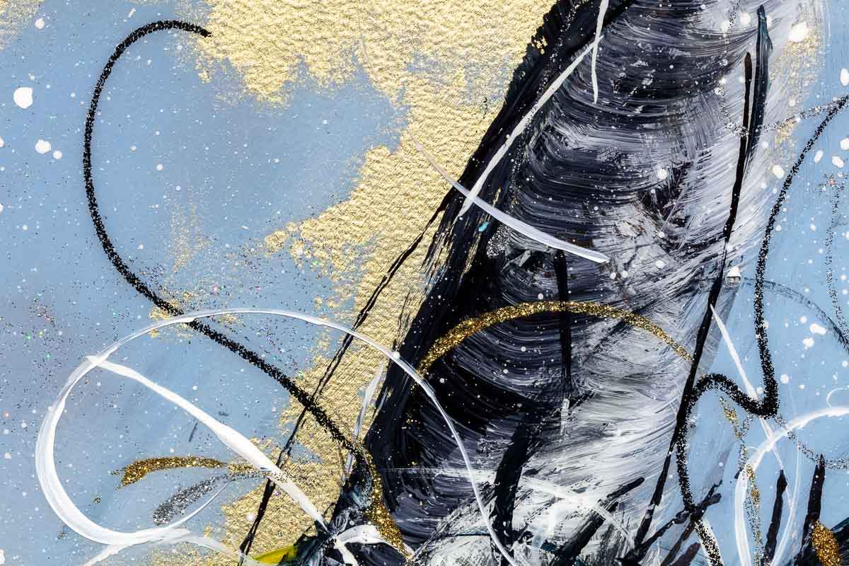 Daisy Duo - Original - SOLD by artist Rozanne Bell - Wyecliffe Galleries