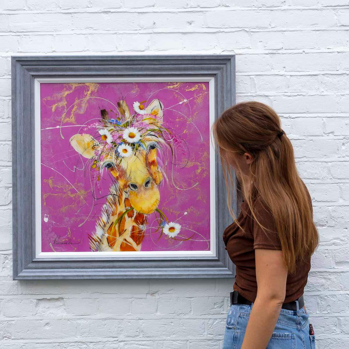 Daisy - Original - SOLD by artist Rozanne Bell - Wyecliffe Galleries