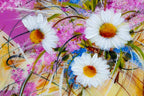 Daisy - Original - SOLD by artist Rozanne Bell - Wyecliffe Galleries