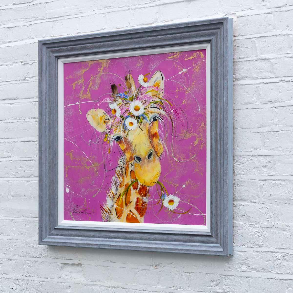 Daisy - Original - SOLD by artist Rozanne Bell - Wyecliffe Galleries