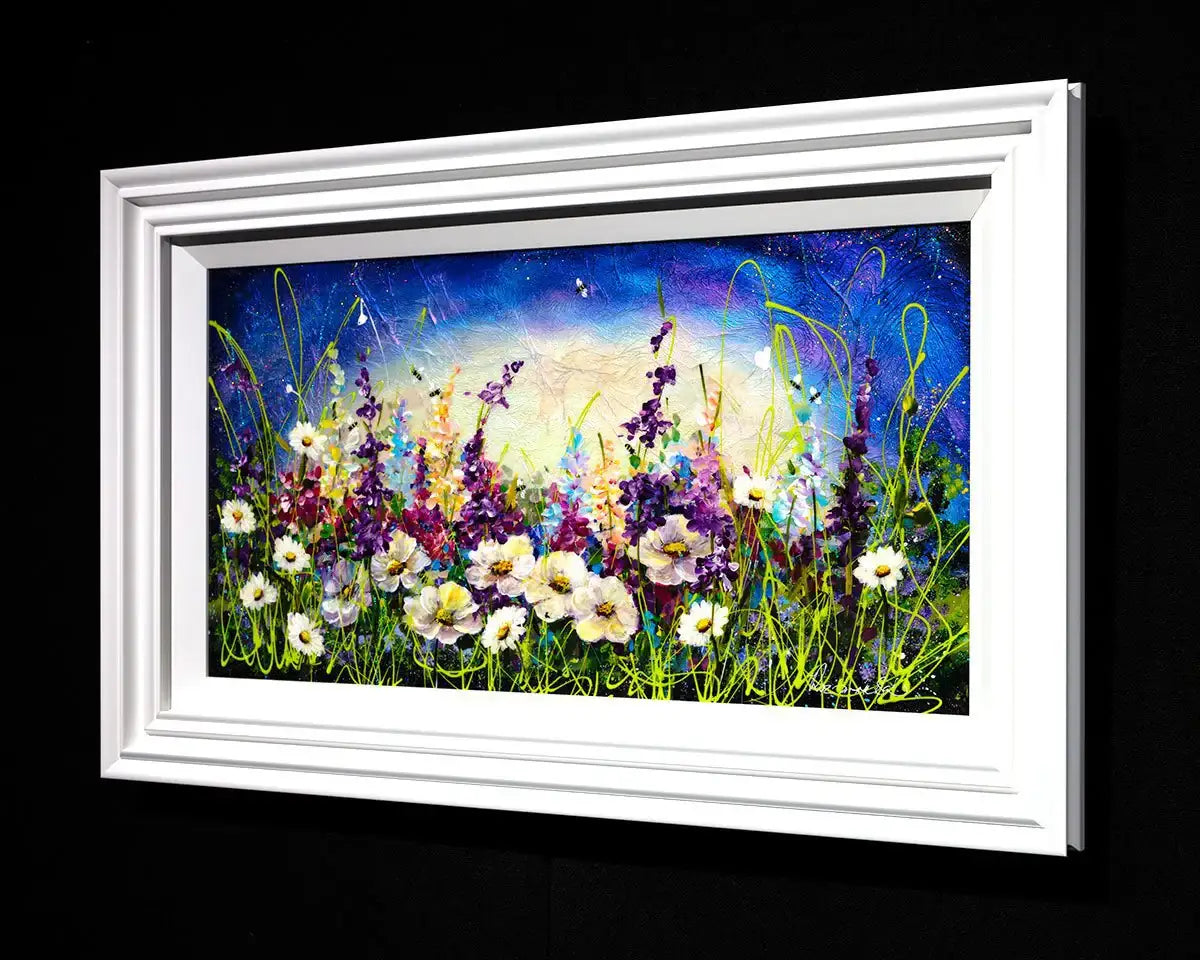 Daisy Path - Original - SOLD by artist Rozanne Bell - Wyecliffe Galleries