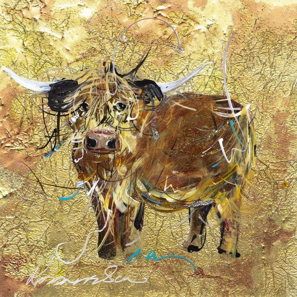 Darren - Original - SOLD by artist Rozanne Bell - Wyecliffe Galleries