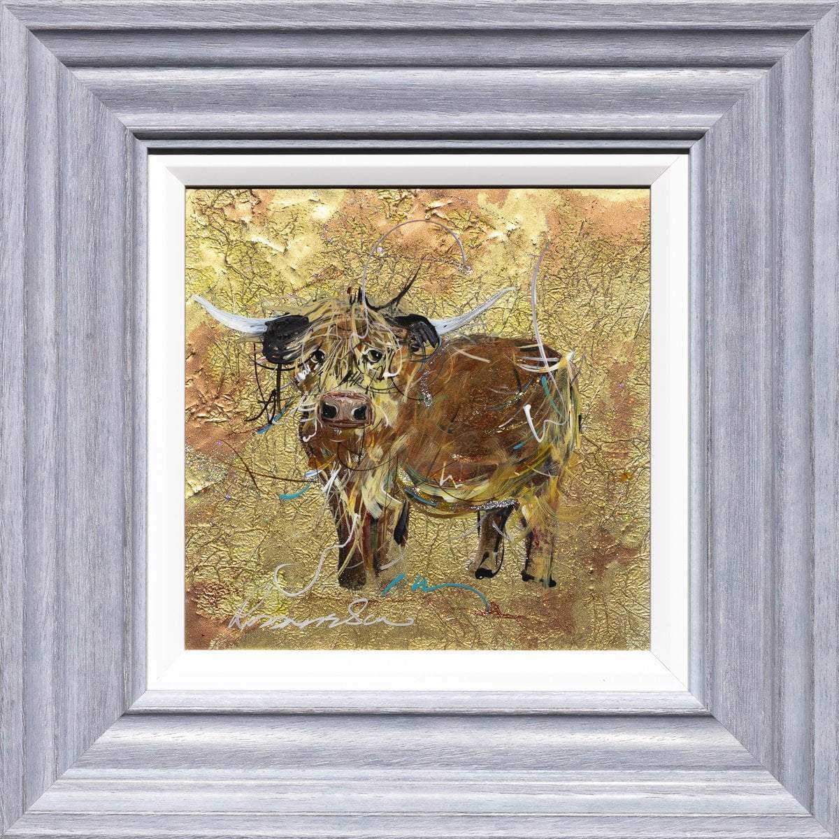 Darren - Original - SOLD by artist Rozanne Bell - Wyecliffe Galleries