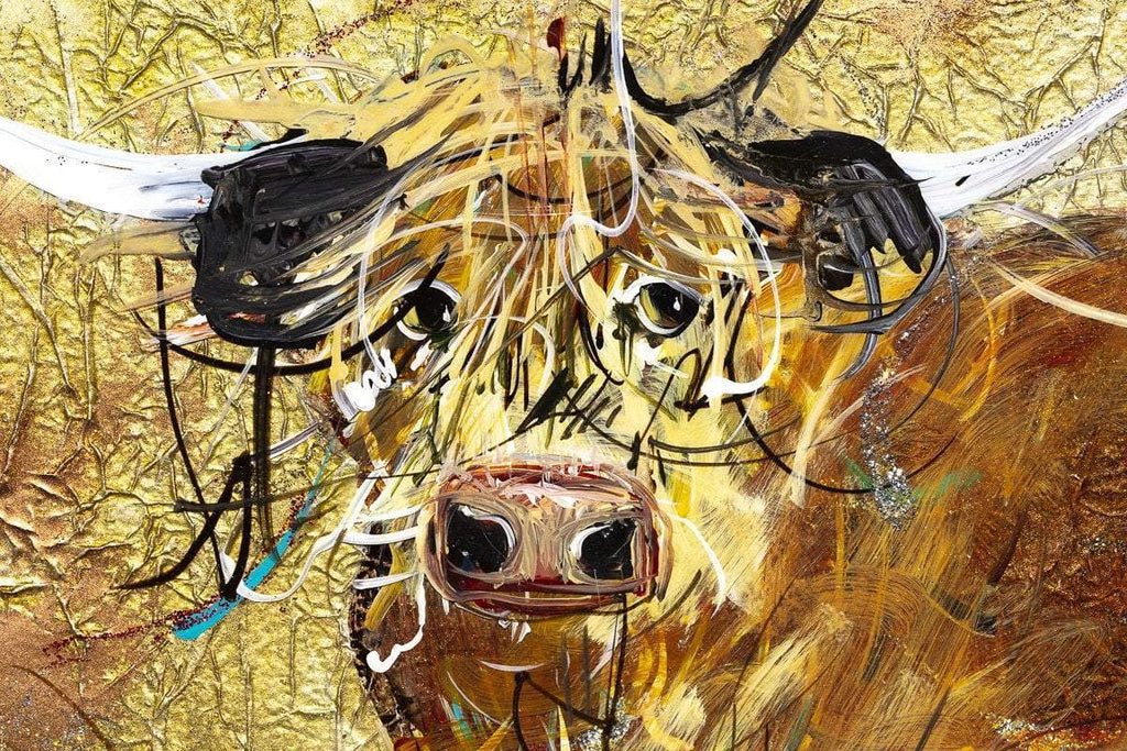 Darren - Original - SOLD by artist Rozanne Bell - Wyecliffe Galleries