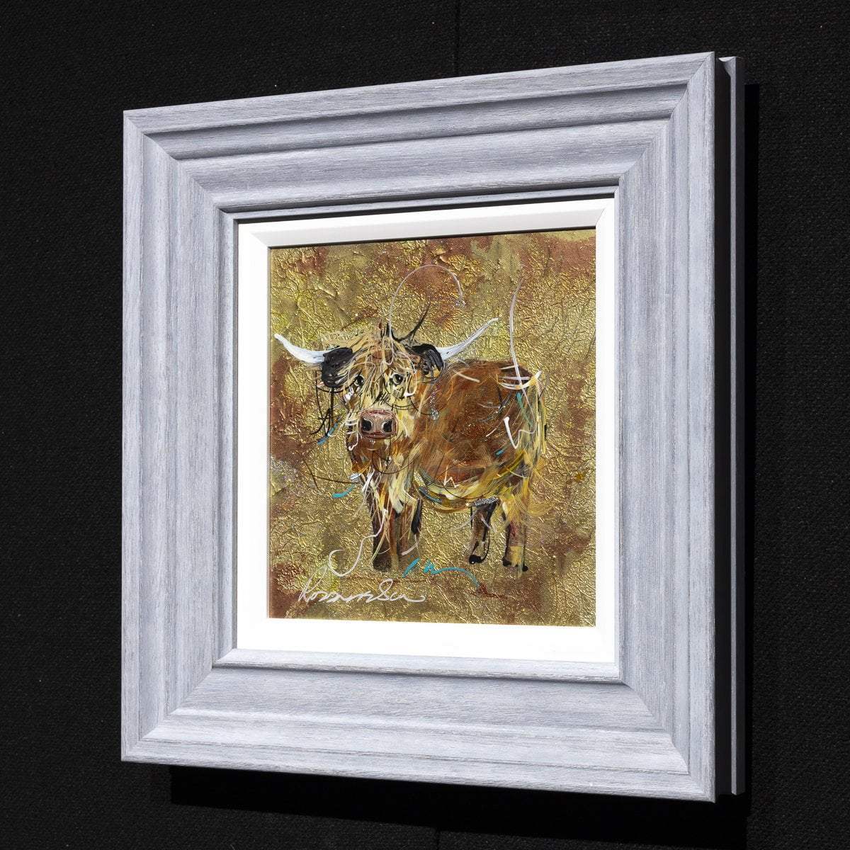 Darren - Original - SOLD by artist Rozanne Bell - Wyecliffe Galleries