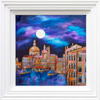 Dawn Over Venice - Original - SOLD by artist Rozanne Bell - Wyecliffe Galleries