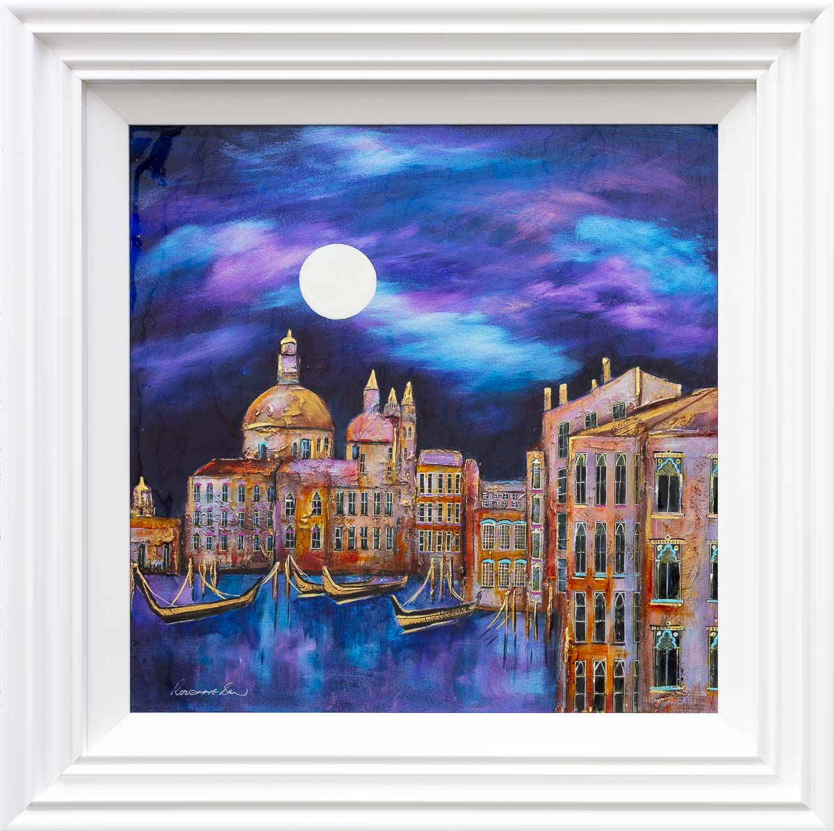 Dawn Over Venice - Original Rozanne Bell Original