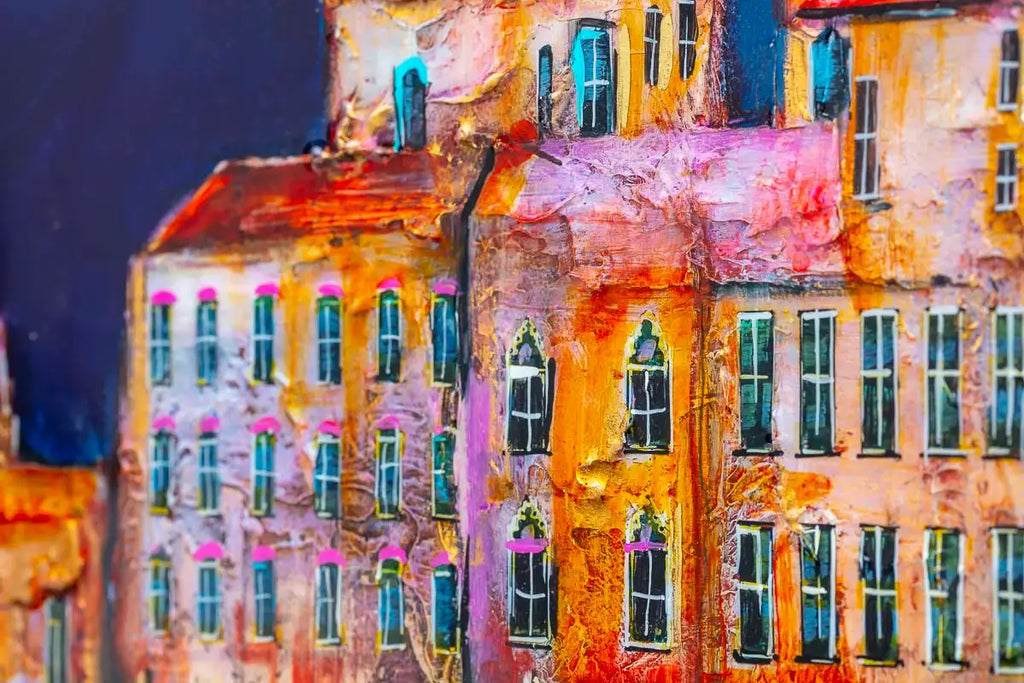 Dawn Over Venice - Original - SOLD by artist Rozanne Bell - Wyecliffe Galleries