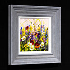 Delicate Daisies - Original - SOLD by artist Rozanne Bell - Wyecliffe Galleries