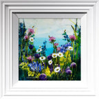 Delightful Daisies - Original - SOLD by artist Rozanne Bell - Wyecliffe Galleries