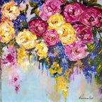 Dionysiac - Original - SOLD by artist Rozanne Bell - Wyecliffe Galleries