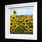 Display of Sunflowers - Original - SOLD by artist Rozanne Bell - Wyecliffe Galleries