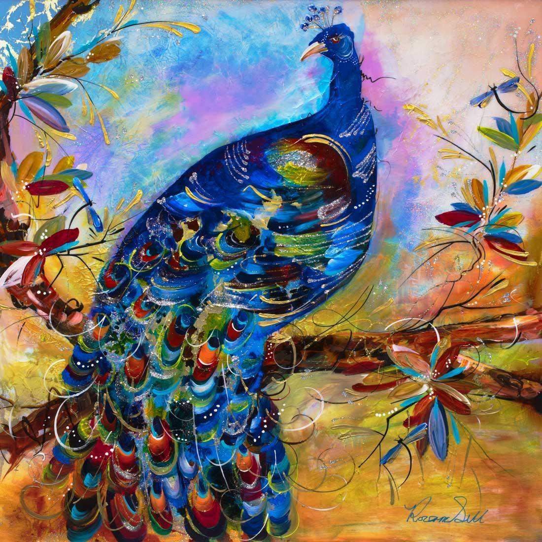 Don't Mess With Me - SOLD by artist Rozanne Bell - Wyecliffe Galleries