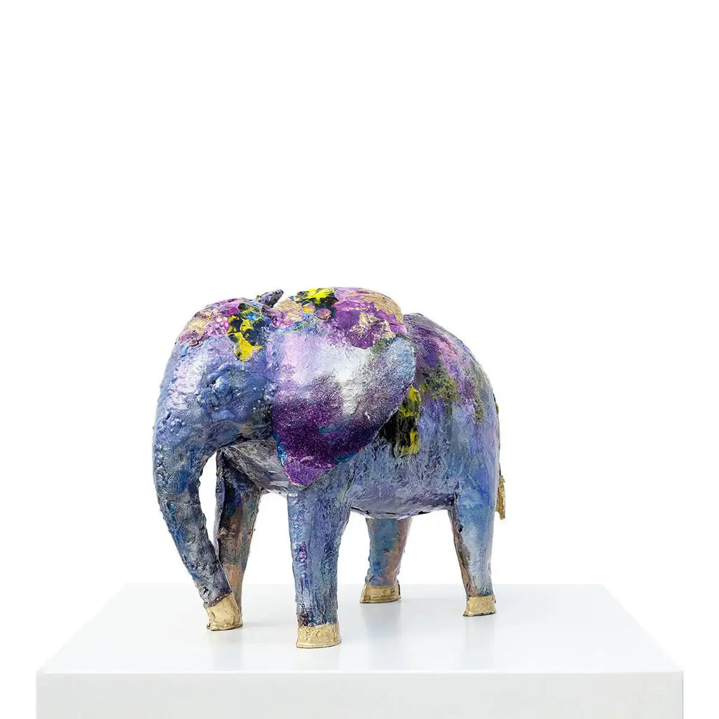Delphine - Original Sculpture - SOLD by artist Rozanne Bell - Wyecliffe Galleries
