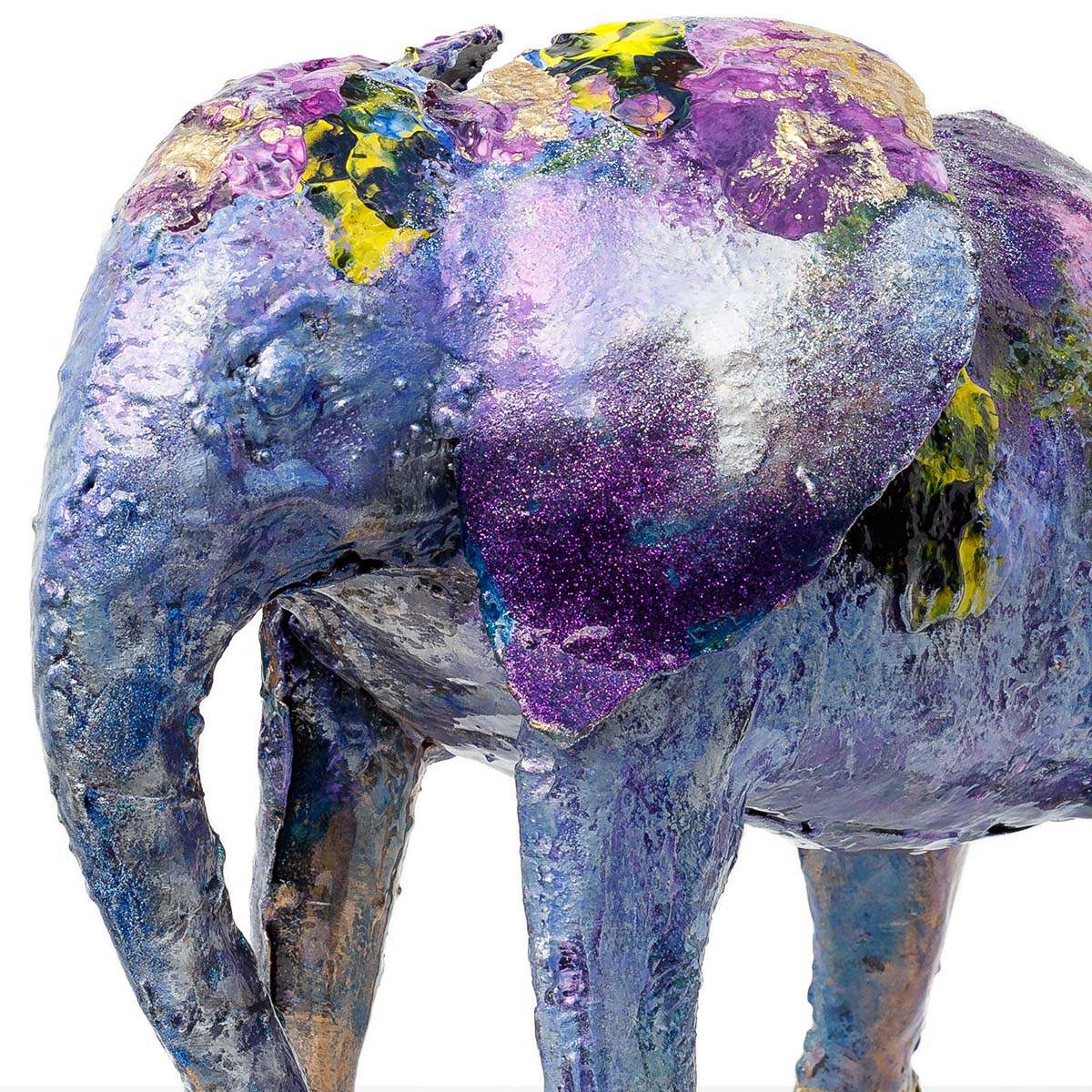 Delphine - Original Sculpture - SOLD by artist Rozanne Bell - Wyecliffe Galleries
