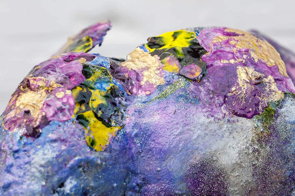 Delphine - Original Sculpture - SOLD by artist Rozanne Bell - Wyecliffe Galleries