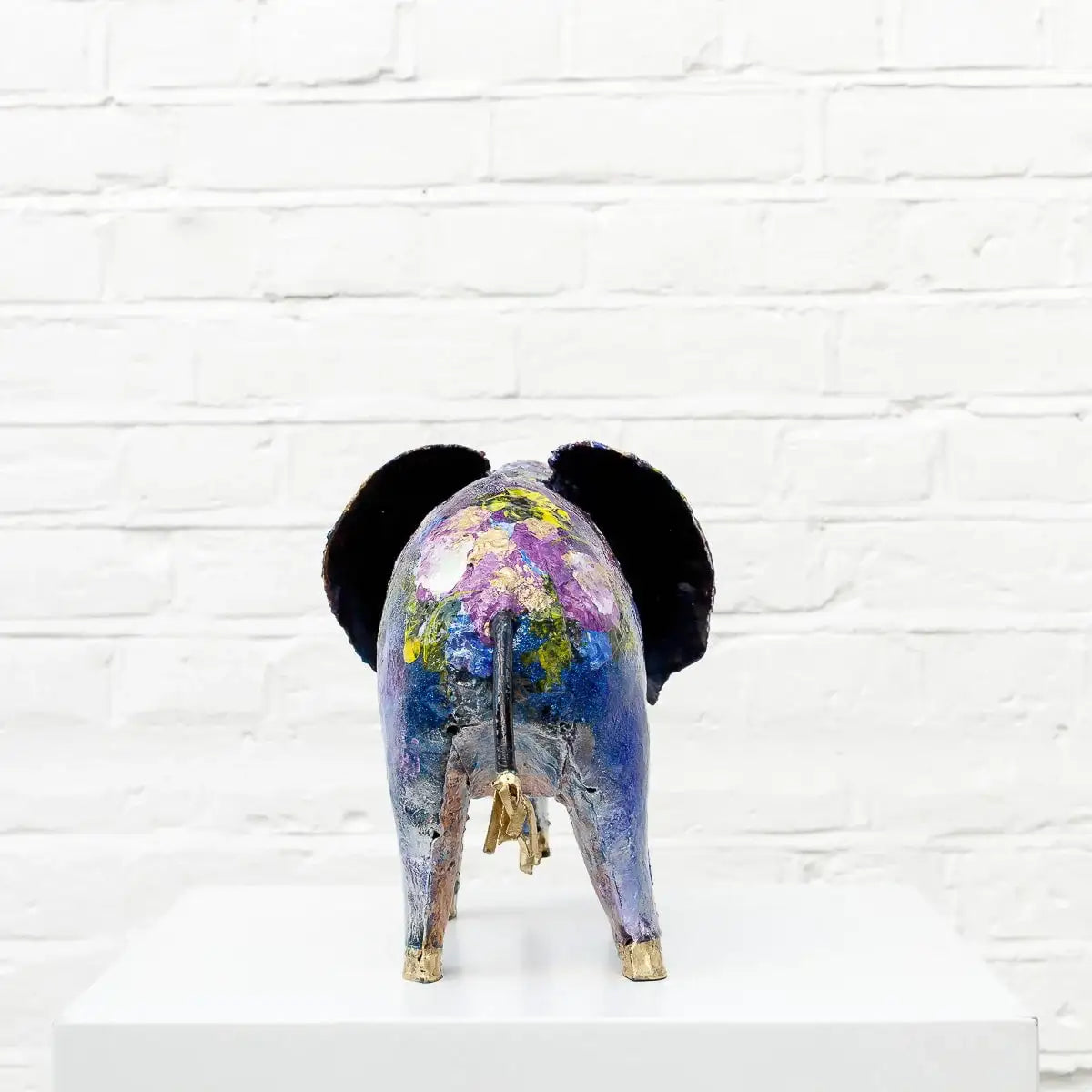 Delphine - Original Sculpture - SOLD by artist Rozanne Bell - Wyecliffe Galleries