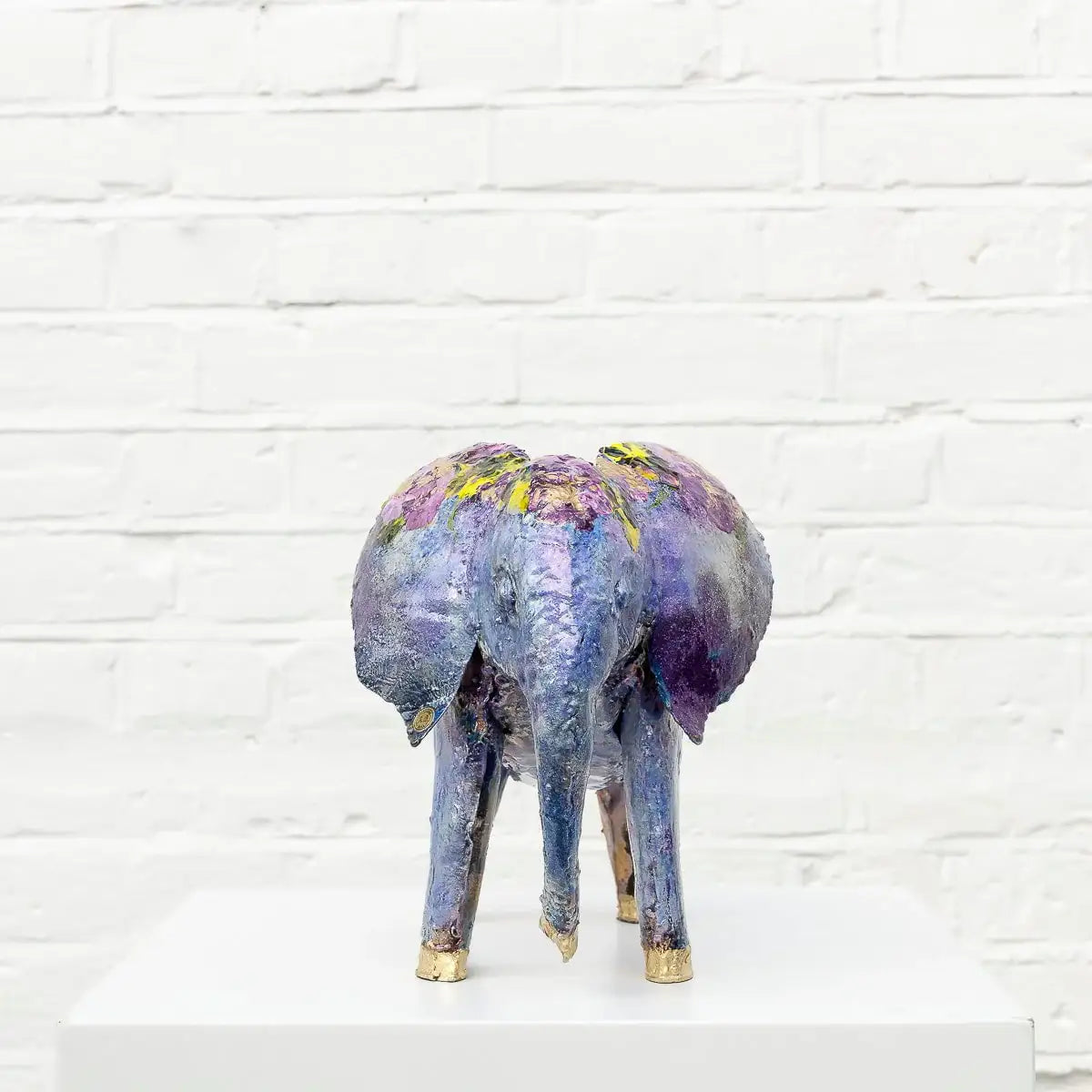 Delphine - Original Sculpture - SOLD by artist Rozanne Bell - Wyecliffe Galleries