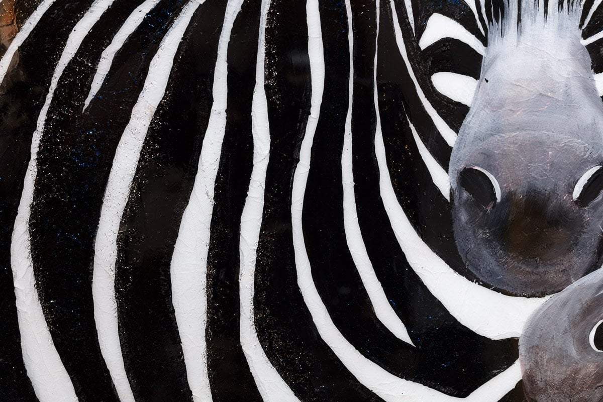 Double the Love - Original - SOLD by artist Rozanne Bell - Wyecliffe Galleries