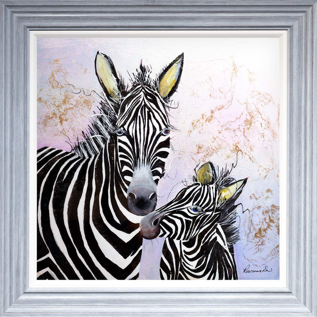 Double the Love - Original - SOLD by artist Rozanne Bell - Wyecliffe Galleries