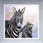 Double the Love - Original - SOLD by artist Rozanne Bell - Wyecliffe Galleries