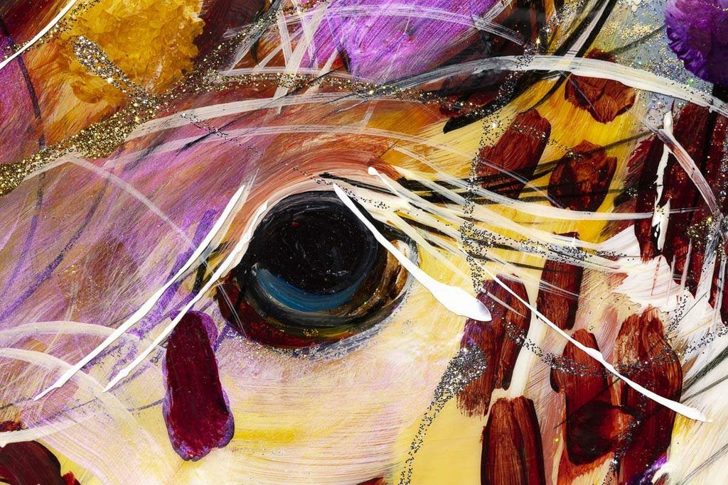 Double the Trouble - Original - SOLD by artist Rozanne Bell - Wyecliffe Galleries