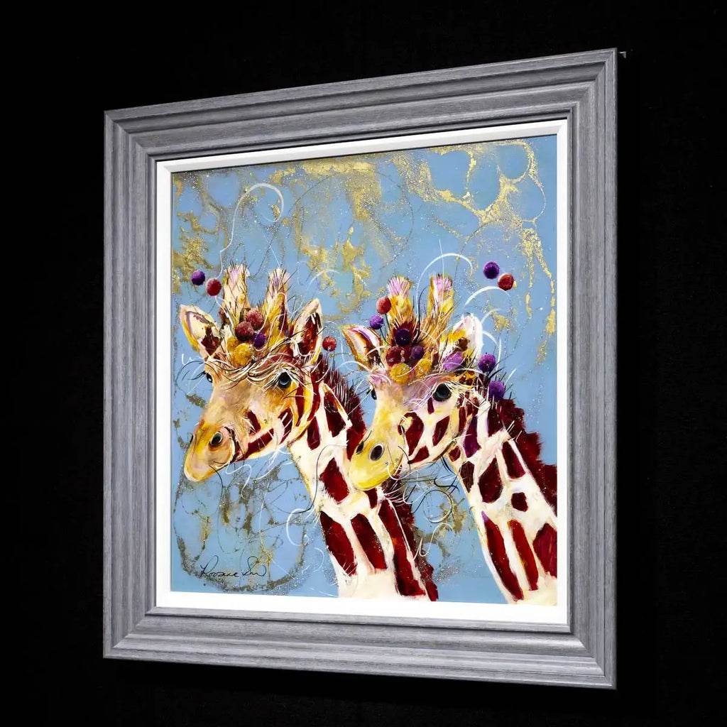 Double the Trouble - Original - SOLD by artist Rozanne Bell - Wyecliffe Galleries