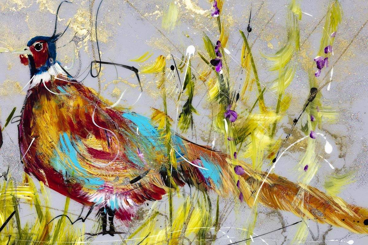 Double The Trouble - Original - SOLD by artist Rozanne Bell - Wyecliffe Galleries