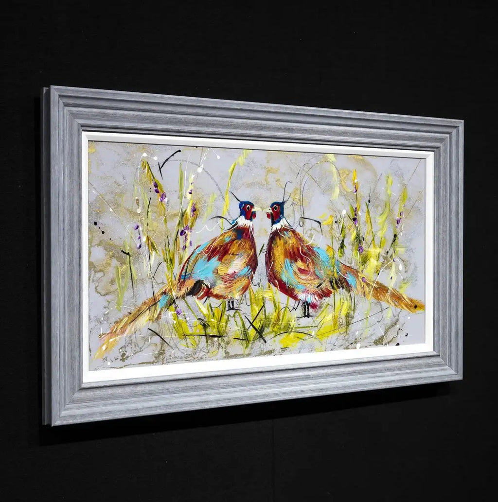 Double The Trouble - Original - SOLD by artist Rozanne Bell - Wyecliffe Galleries