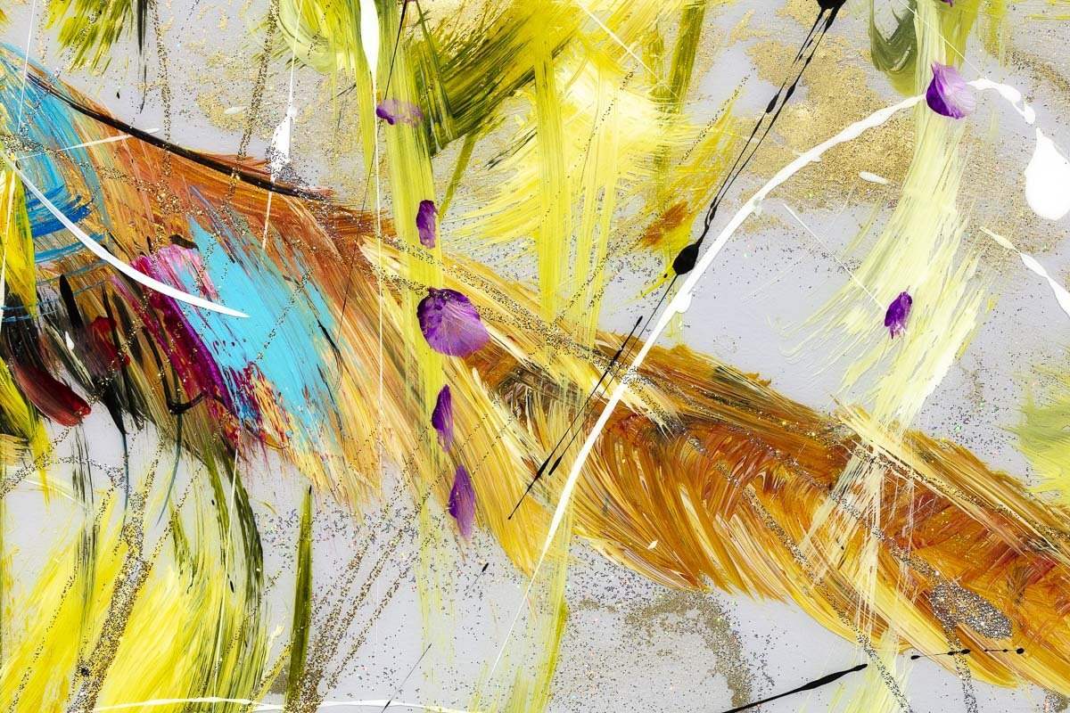 Double The Trouble - Original - SOLD by artist Rozanne Bell - Wyecliffe Galleries