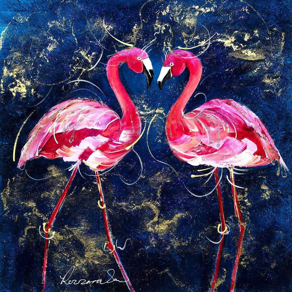 Double Trouble - Original - SOLD by artist Rozanne Bell - Wyecliffe Galleries