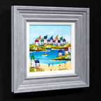 Down by the Beach - Original - SOLD by artist Rozanne Bell - Wyecliffe Galleries