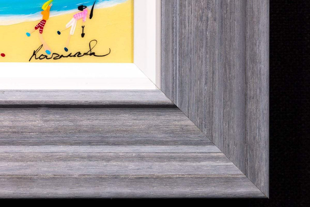 Down by the Beach - Original - SOLD by artist Rozanne Bell - Wyecliffe Galleries