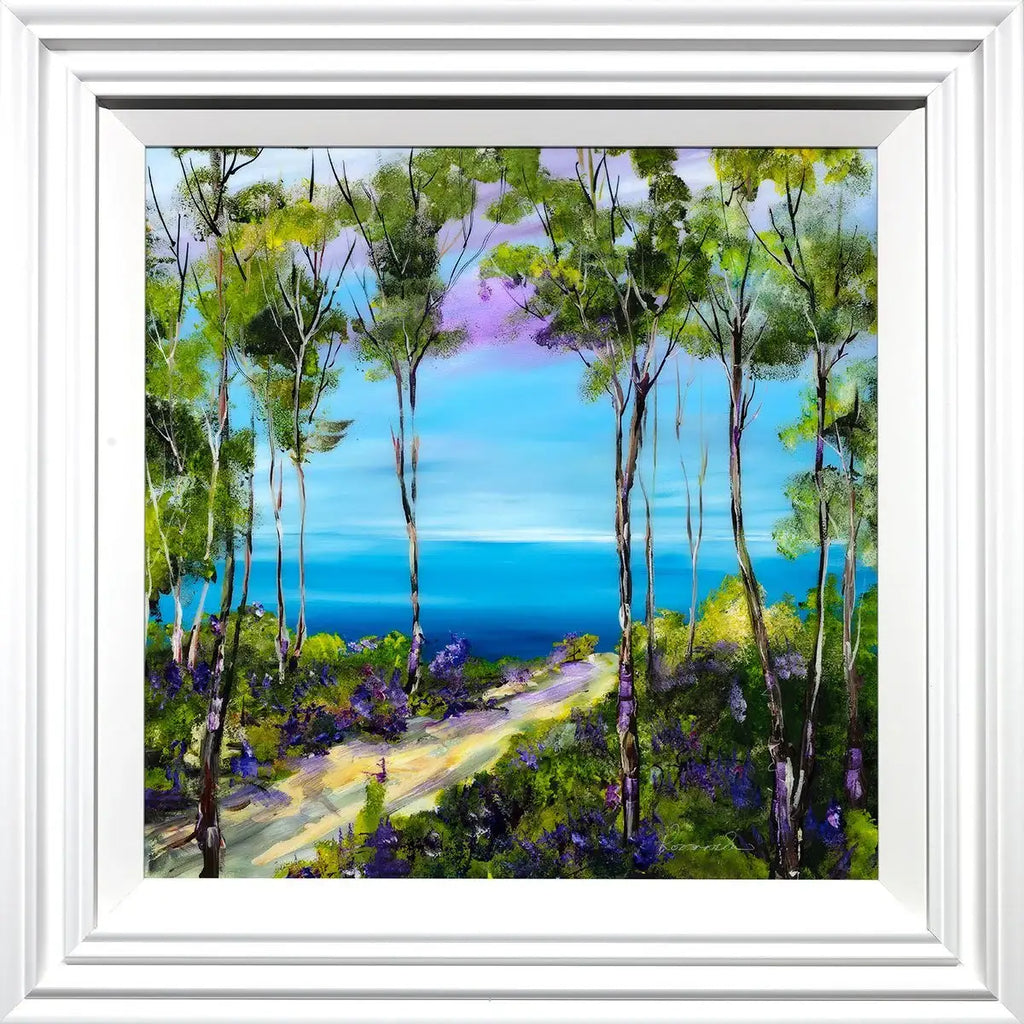 Down by the Sea - Original - SOLD by artist Rozanne Bell - Wyecliffe Galleries